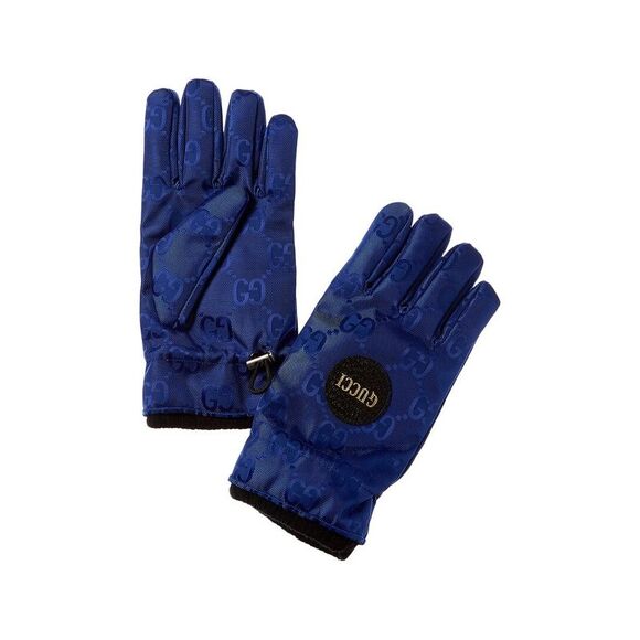 Off The Grid Cashmere-Lined Gloves, Blue